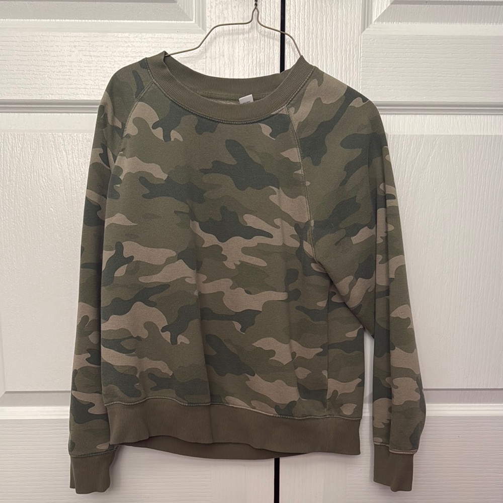 Camouflage Crewneck Sweater
